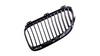 Grill sportowy pojedyncze żeberka Matt Black BMW 3 E92 E93 Facelift 2010-2013