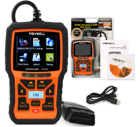 Interfejs tester diagnostyczny FOXWELL NT301 PL