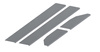 Progi 2 Line Citroen C1 I Hatchback 5 2005-2013 - Połysk