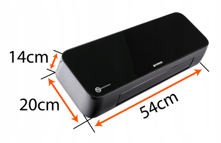 Kurtyna powietrzna Grzejnik CERAMICZNY 2000W Pilot PM-GC-3000DLS LCD