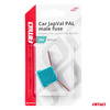 Bezpiecznik samochodowy JAPVAL PAL męski 62mm 20A AMIO-03426