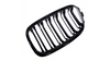 Grill sportowy podwójne żeberka Matt Black BMW 1 F20 F21 przed liftem 2011-2015