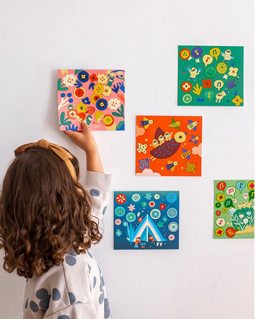 Zestaw z naklejkami Apli Kids - Liliput