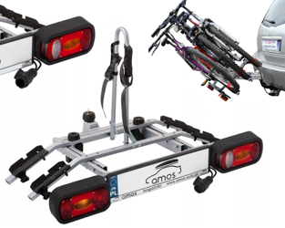 Platforma bagażnik na 2 rowery rowerowy na hak Tytan Amos 13PIN