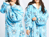 BLUZOKOC KOALA PONCZO BLUZA Z KAPTUREM KIESZEŃ KANGUR POLAR OVERSIZE 100% POLIESTER DLA MŁODZIEŻY DOROSŁYCH