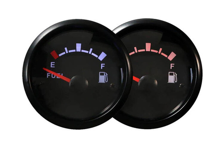 Zegar AUTO GAUGE 52mm T90 Fuel Level 10-180ohm