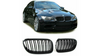 Grill sportowy podwójne żeberka Gloss Black BMW 3 E92 E93 Facelift 2010-2013