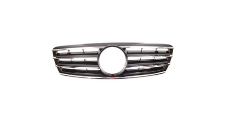 Grill sportowy Chrome & Black MERCEDES C-Class W203 S203 2000-2007