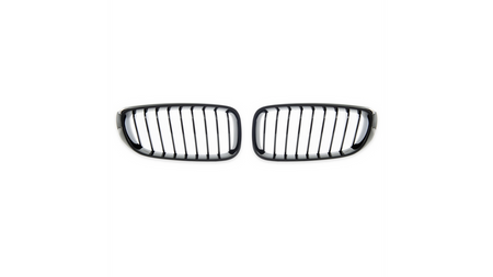 Grill sportowy pojedyncze żeberka Gloss Black  BMW 3 (F34) Gran Turismo 2013-2020