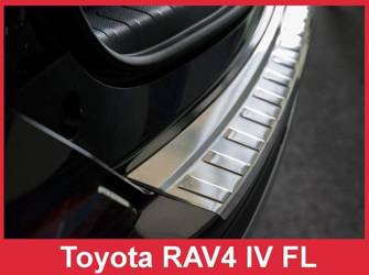 Nakładka na zderzak tylny TOYOTA RAV4 4 FL (Stal)