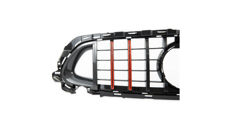 Grill sportowy GT-R Carbon Look MERCEDES E-Class W213 S213 A238 C238 Facelift 2020-2023