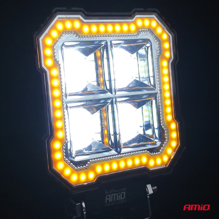 Lampa robocza halogen LED szperacz AWL84 48W 4800LM 12V 24V AMIO-04428
