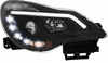 Reflektory lampy przednie Opel Corsa D Black Dayli