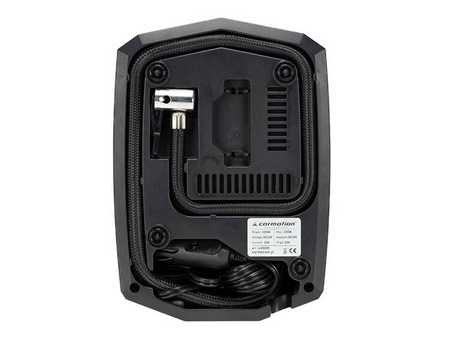 Kompresor powietrza DC 12V, 150 PSI, automatyczny z cyfrowym ciśnieniomierzem, 4 adaptery
