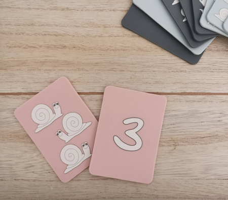 Silikonowe karty do gry Scrunch - Ciemny Szary