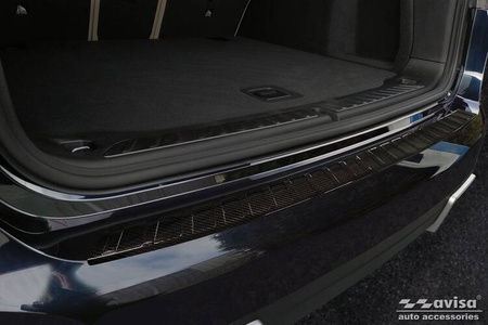 Nakładka na zderzak tylny do BMW iX3 G08 (Carbon Fiber)