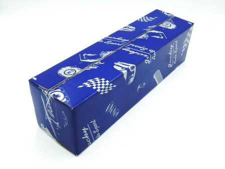 Tłumik basowy mugen srebrny WMR2 2XFI 90 OWAL