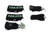 Pasy sportowe 6p 3" Black - Takata Replica