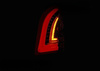 Lampy tylne diodowe VW Caddy UP! / Skoda Citygo 11- SMOKE BLACK LED BAR