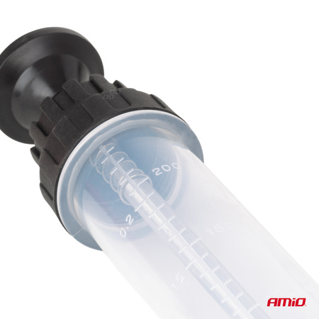 Odsysarka strzykawka do płynów oleju cieczy 200ml AMIO-03156