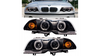 Zestaw Lamp Halogenowych Black BMW 3 E46 przed liftem 1998-2001