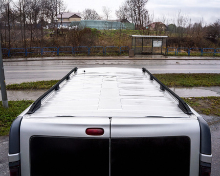 Relingi dachowe Volkswagen Transporter VI T6.1 L1 | SWB 2019-2023 Czarny SHORT