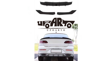 Lotka Lip Spoiler Gloss Black VW ARTEON 2017-obecnie