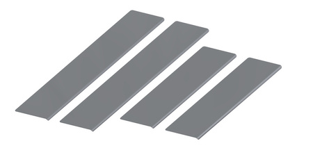 Progi 2 Line Renault Captur I SUV 5 2013-2019 - Satin Black&White