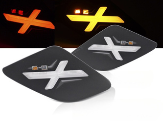 Kierunkowskazy diodowe tylne do Vespa GTS / GTV 300cc bl