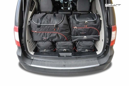 LANCIA VOYAGER 2011+ TORBY DO BAGAŻNIKA 5 SZT