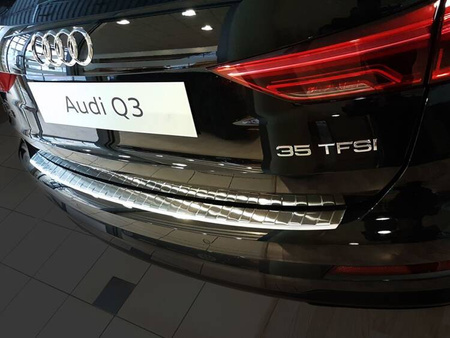 Nakładka na zderzak tylny do AUDI Q3 2 (Stal)
