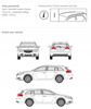 Bagażnik dachowy belki Opel Insignia ST A i A.2