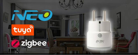 Inteligentne gniazdko wtyczka zigbee tuya 16a eu