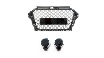 Grill sportowy Gloss Black AUDI A3 przed liftem 2012-2016