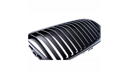 Grill sportowy pojedyncze żeberka Matt Black BMW 3 E92 E93 Facelift 2010-2013