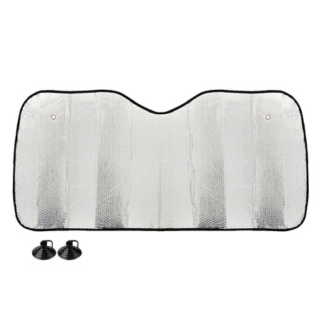 Osłona na szybę 130x60cm przeciwsłoneczna przeciwszronowa AMIO-01531