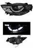 Lampy mazda CX5 11-15 chrome true DRL