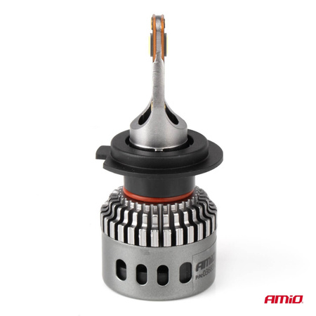 Żarówki samochodowe LED seria K3 H7 12V 6000K Canbus AMIO-03683