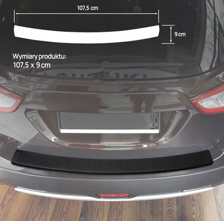 Nakładka ochronna na tylny zderzak do SUZUKI SX4 S-CROSS 2013-2021 | ABS