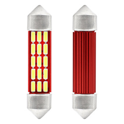Żarówki LED CANBUS 4014 20SMD Festoon C5W C10W C3W 41mm White 12V 24V AMIO-01634