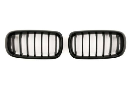 GRILL BMW X5 X6 F15 F16 SINGLE SLAT GLOSS BLACK