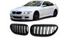 Grill sportowy podwójne żeberka Gloss Black BMW 6 E63 E64 2003-2010