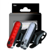 LAMPKA ROWEROWA LED TYŁ PRZÓD USB 50 LUMENÓW NA ROWER