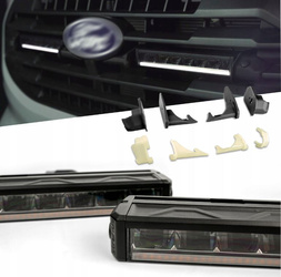 LED BAR Zestaw lamp oświetlenie LED w grill do FORD TRANSIT CUSTOM 2023-