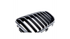 Grill sportowy pojedyncze żeberka Matt Black BMW 1 F20 F21 przed liftem 2011-2015