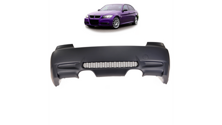 Tylny zderzak sport zestaw z dyfuzorem BMW 3 E90 2005-2011