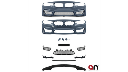 Przedni zderzak sport PDC SRA Spoiler BMW 4 F32 F33 F36 2013-2021