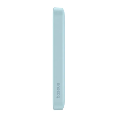 Magnetyczny mini powerbank Baseus 5000mAh, USB-C 20W (niebieski)
