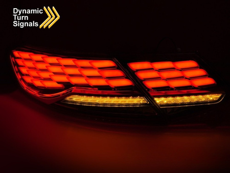Lampy diodowe red LED do Mercedes C205 14-21