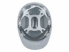 Kask ochronny HDPE, regulowany 53-63 cm, szary